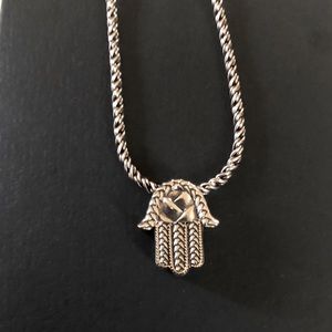 COPY - Effy 925Sterling& 18K Gold Accented Hamsa …